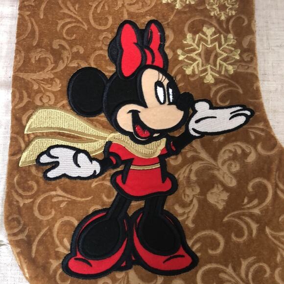Set of 4 Disney Very Soft Micky and Minnie Stockings - 2 NWT 2 Like New - Picture 4 of 16